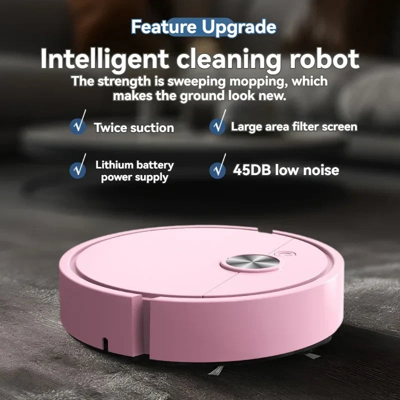 Smart robot vacuum cleaner with 300 Pa suction