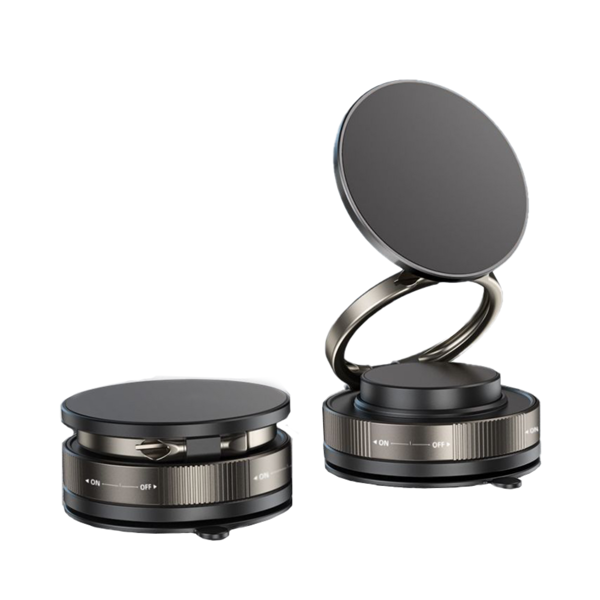 Jabees MagMount Flex magnetisk mobilholder med sugekop, 360°