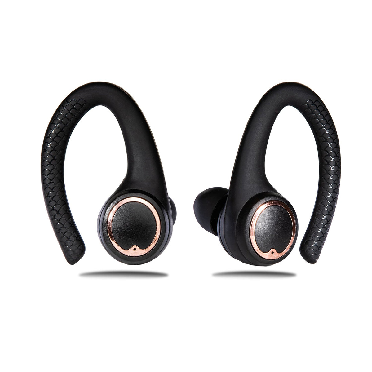 AIR Active 2.0 sportsøretelefoner i mat sort og rosaguld