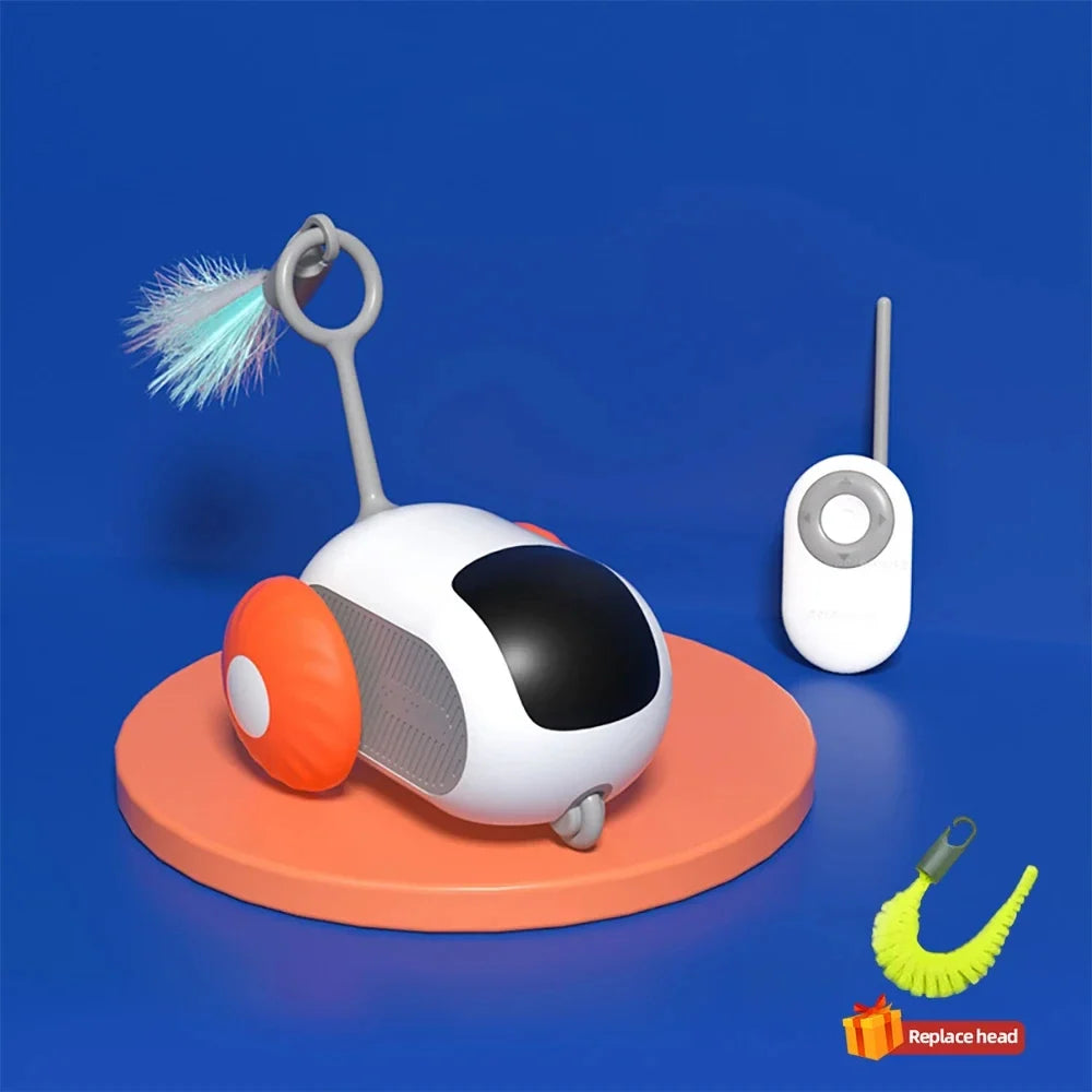 Voiture interactive intelligente pour chats