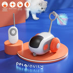 Voiture-jouet interactive intelligente pour chats