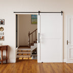 200 cm carbon steel sliding barn door rail