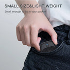 Black water-resistant mini portable Bluetooth speaker
