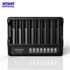 XTAR MX8 smart batterioplader