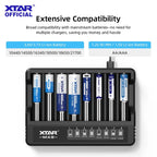 XTAR MX8 smart batterioplader