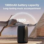 Black mini portable Bluetooth speaker