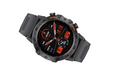 Sort Bluetooth-smartwatch til mænd