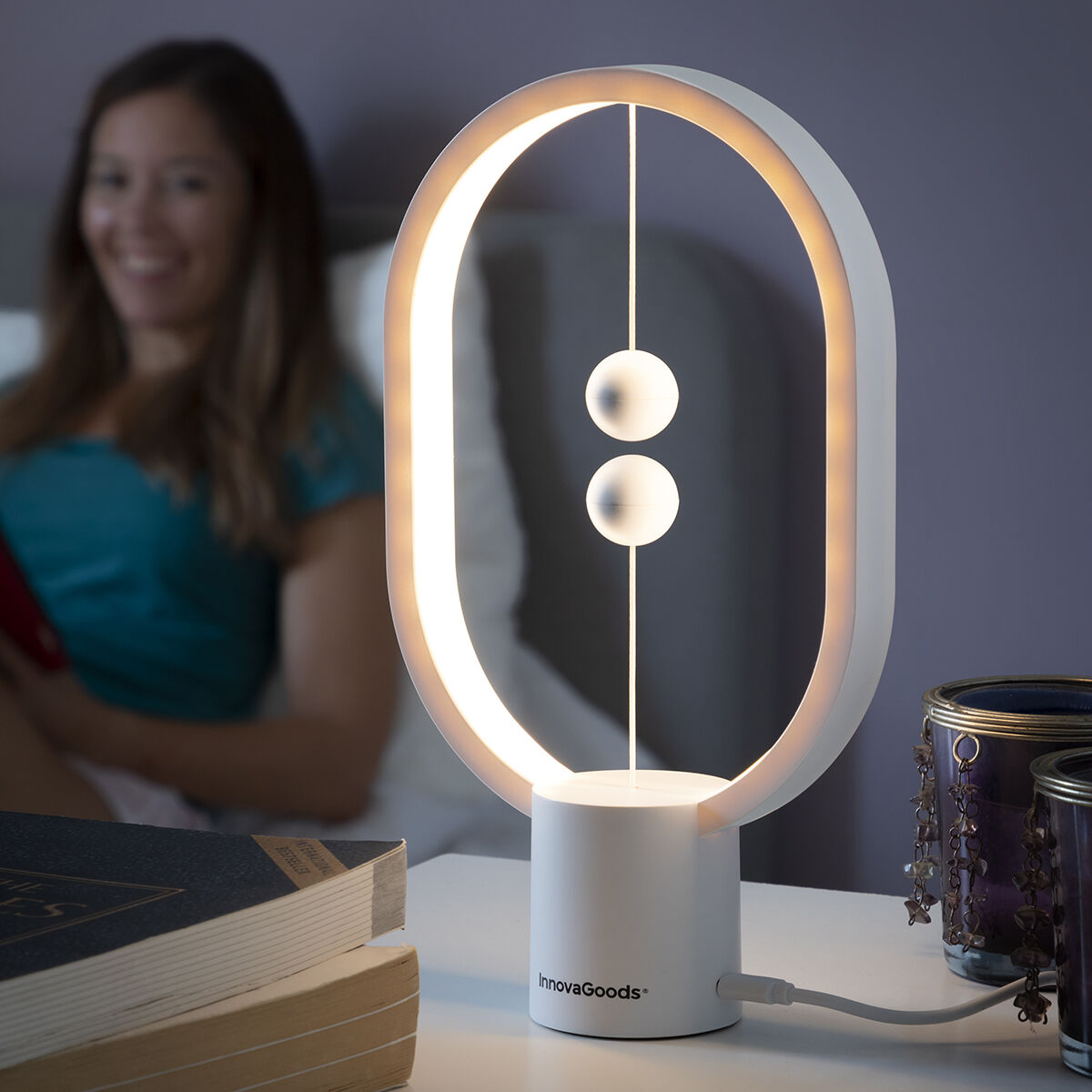 Balancelampe med magnetisk kontakt Magilum InnovaGoods