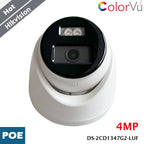 Hikvision ColorVu DS-2CD1347G2-LUF kamera på 4 MP, MD 2.0-registrering, PoE, H.265+