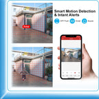 Hikvision 4K IP-videoovervågningssæt på 8 MP med PoE, DS-2CD2185FWD-IS