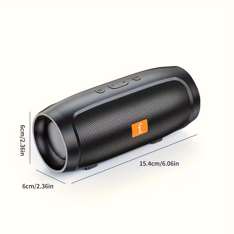 Trådløs højttaler med dobbelt subwoofer til hjem eller bil
