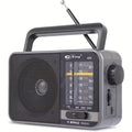 AM/FM-transistorradio med USB-opladning